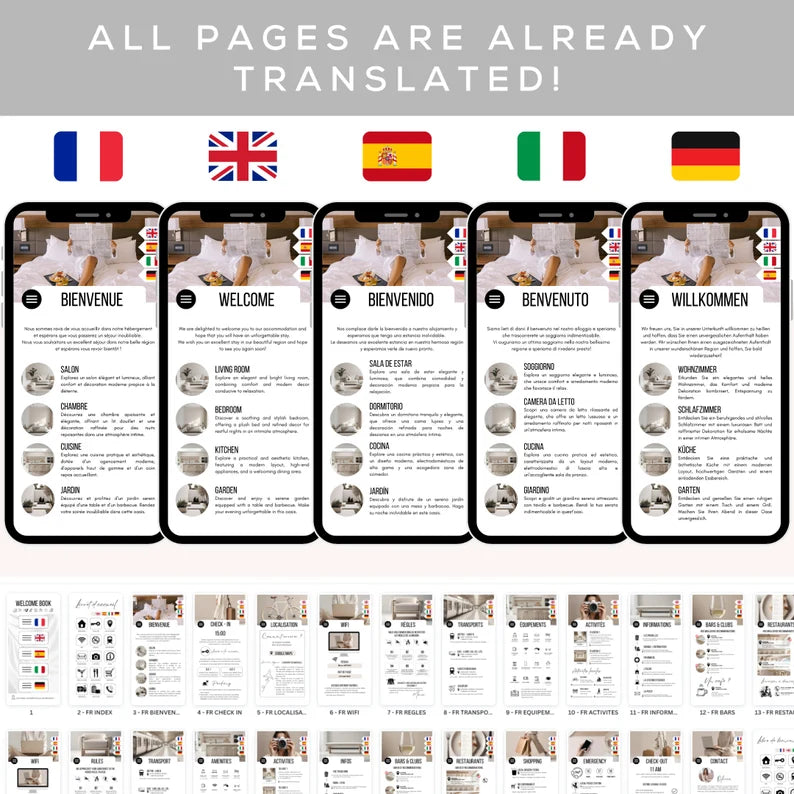 Welcome Book + 2 Extra Bonus