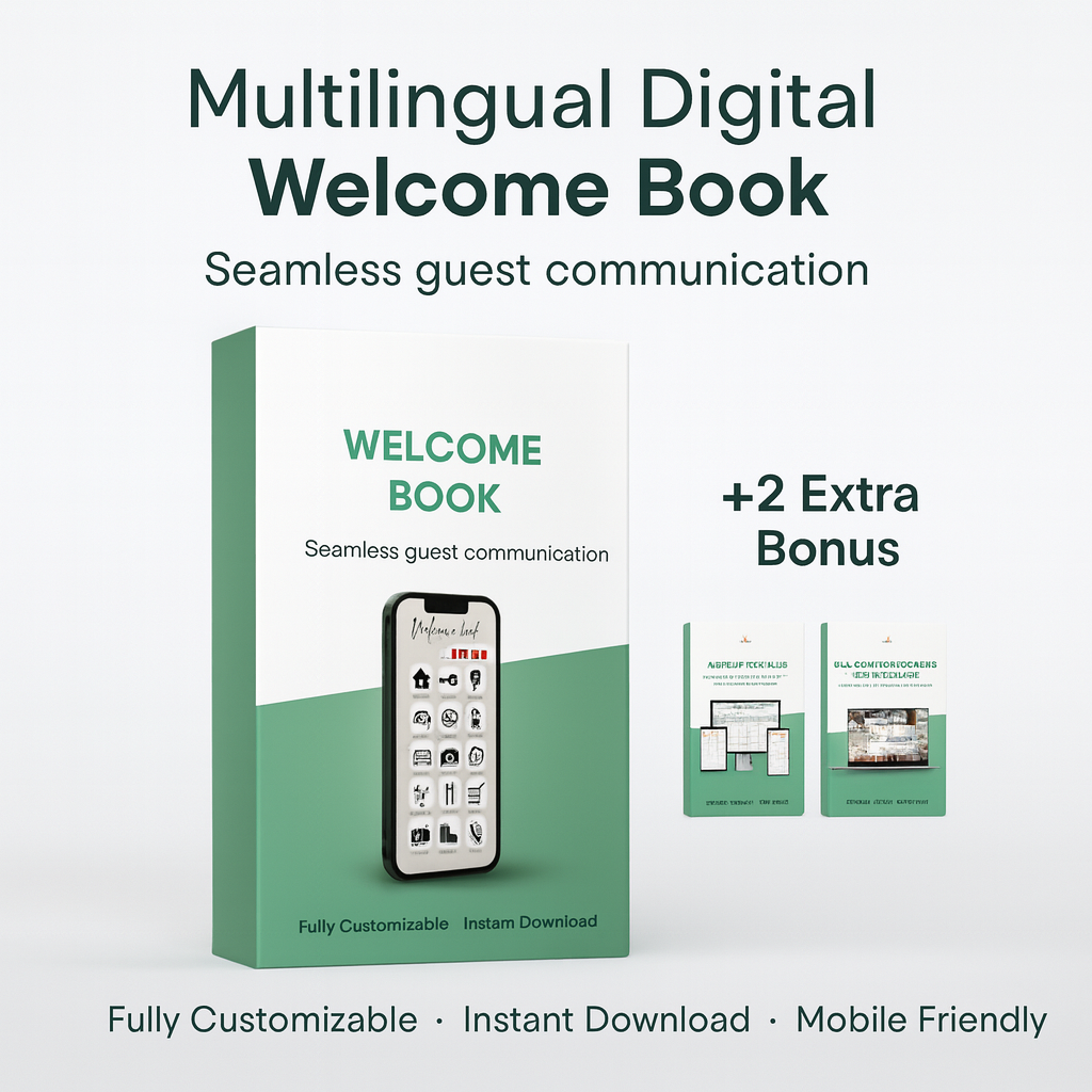 Welcome Book + 2 Extra Bonus