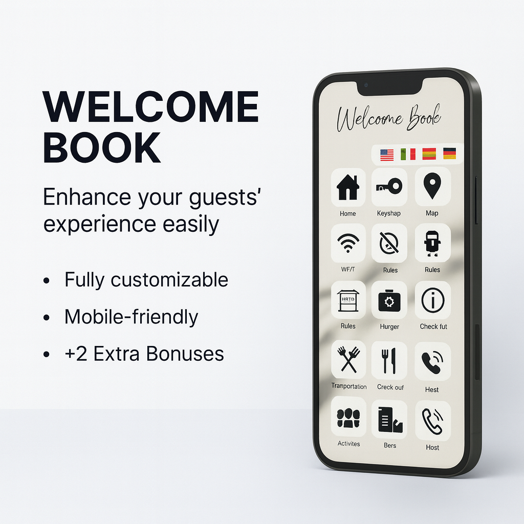 Welcome Book + 2 Extra Bonus