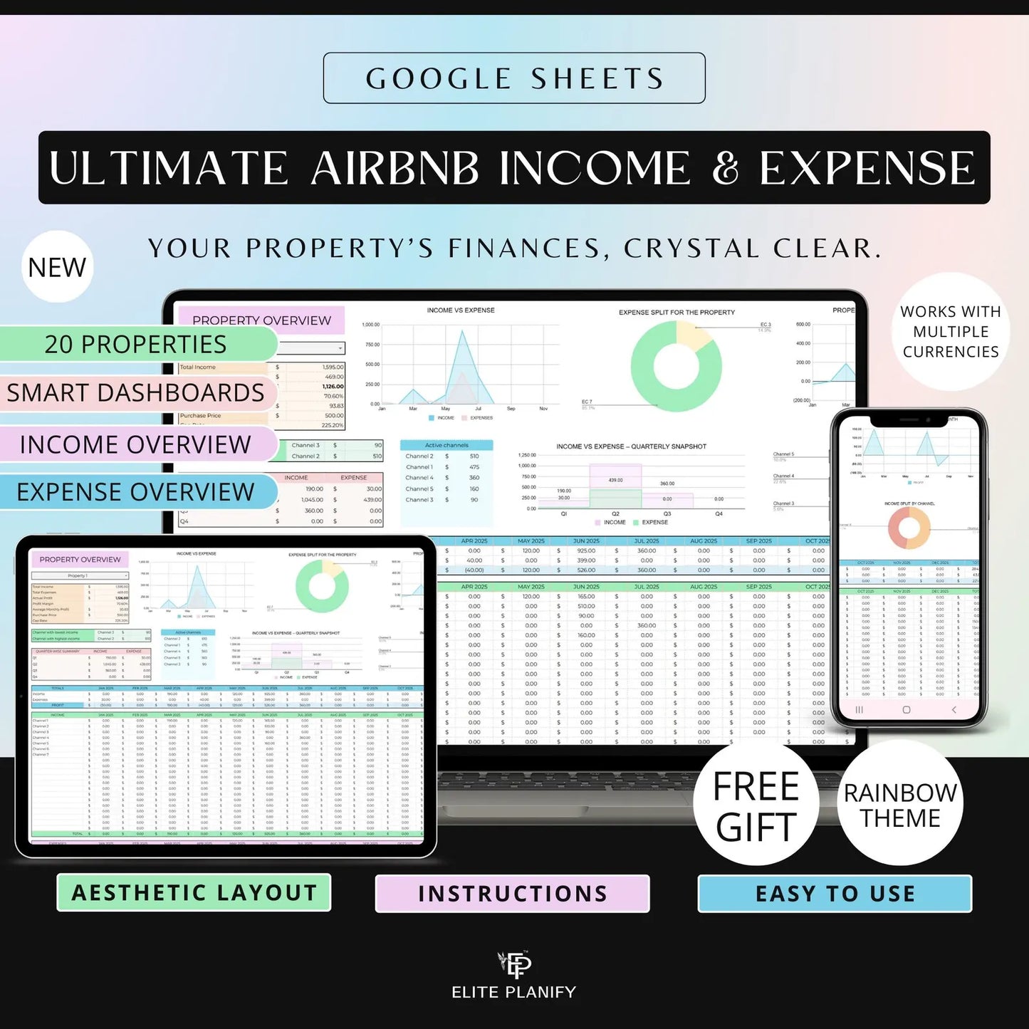 AirBnb Multi Property Tracker