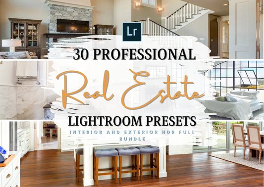 30 Professional Preset Lightroom for Real Estate