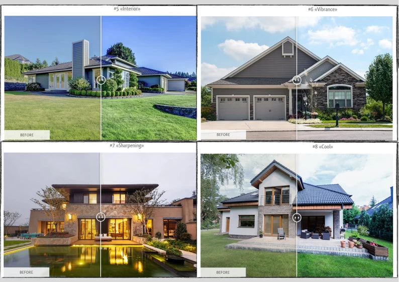 30 Professional Preset Lightroom for Real Estate