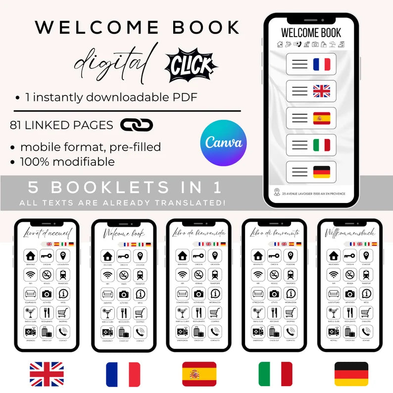 Welcome Book + 2 Extra Bonus